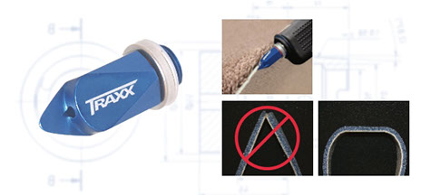 The Fusion™ Carpet Welding Tip/Nozzle minimizes seam peaking, edges and seam sealing. 